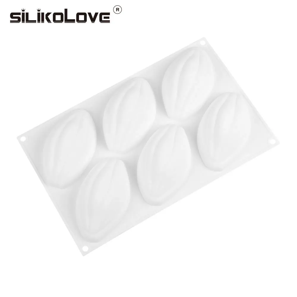 SILIKOLOVE 6 полости 3D украшения торта силиконовая форма выпечки трюфель пирожные кондитерский инструмент