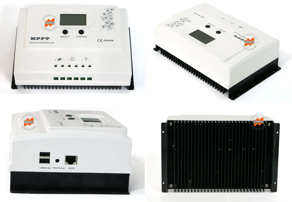 Мудрее 30A MPPT Контроллер заряда 12 В/24 В автоматическое распознавание Макс. DC150V PV