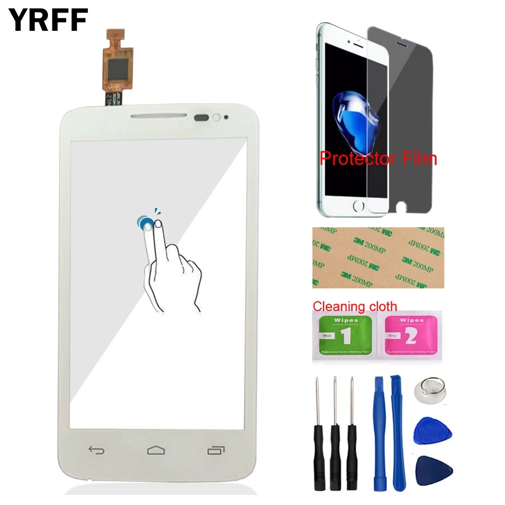 Мобильный телефон для Alcatel One Touch M'Pop OT5020 5020 5020D переднее стекло сенсорный экран