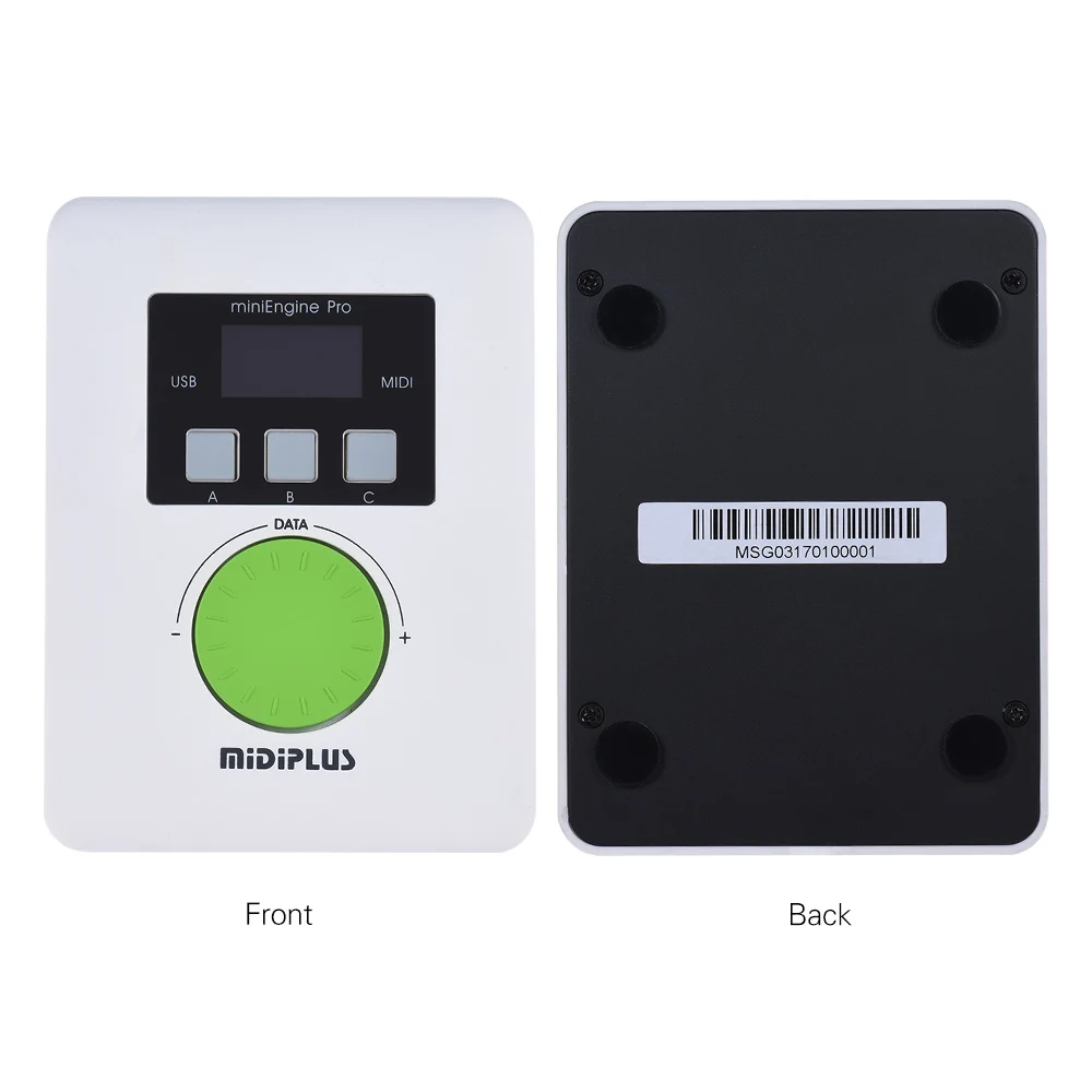 Внешний USB звуковой модуль MIDIPLUS miniEngine Pro встроенная перезаряжаемая литиевая