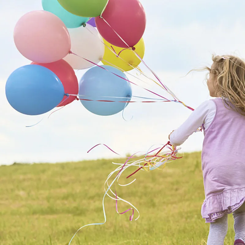 10 шт. дюймовые цветные воздушные шары латексные с днем рождения свадебные