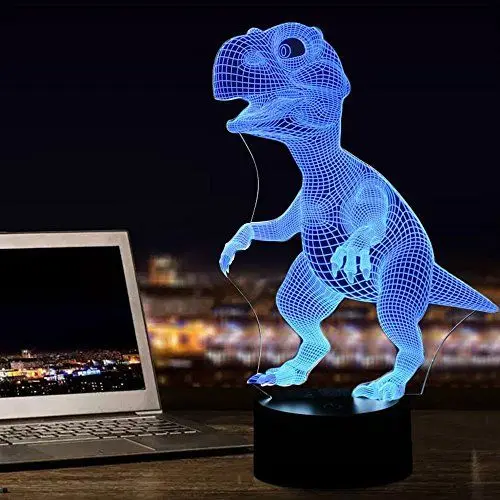 Led vision LED 3D лампа Оптические иллюзии ночник tiscen удивительный подарок 7 цветов