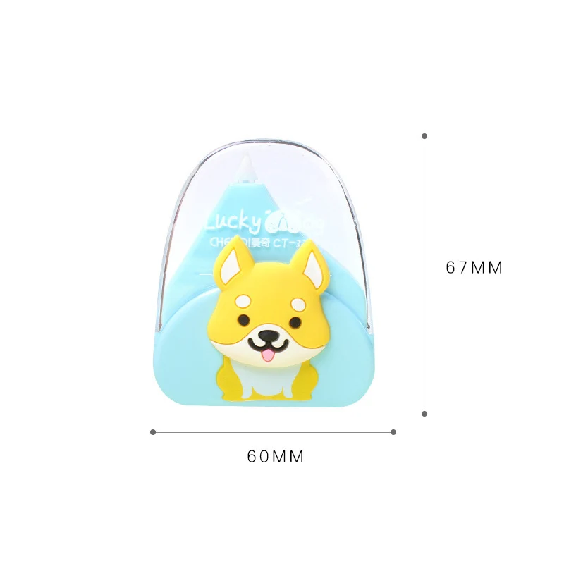 Милый мультфильм Kawaii Шиба ину собака коррекция лента для детей школьные
