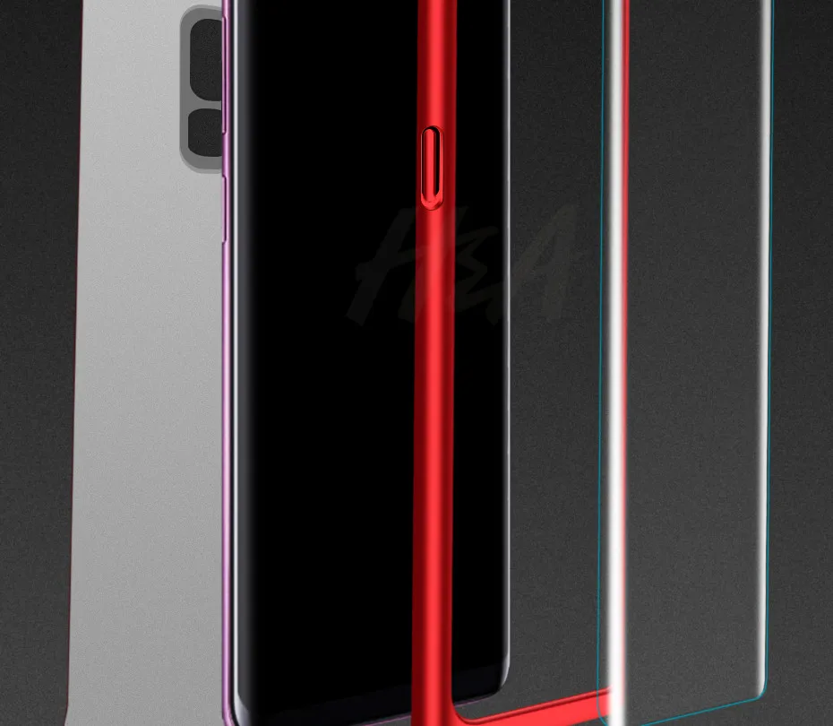 H& A 360 градусов полный чехол для телефона для samsung Galaxy S9 S8 Plus S7 S6 Edge Защитная пленка для экрана чехол для телефона Note 9 8 S8 чехол