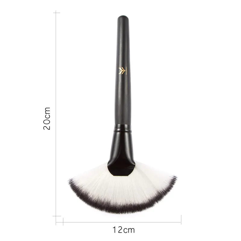 BearPaw большой Веер Кисти для макияжа разных форм многофункциональная основа