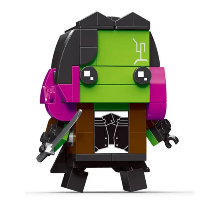 Новинка Decool BrickHeadz серии супергерои из комиксов модель Фигурка танос набор