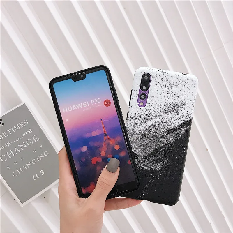 Чехол LANCHE для Huawei P20 Lite Pro мягкий чехол из ТПУ с песочным рисунком Honor 9 10 Nova 2s 3 |