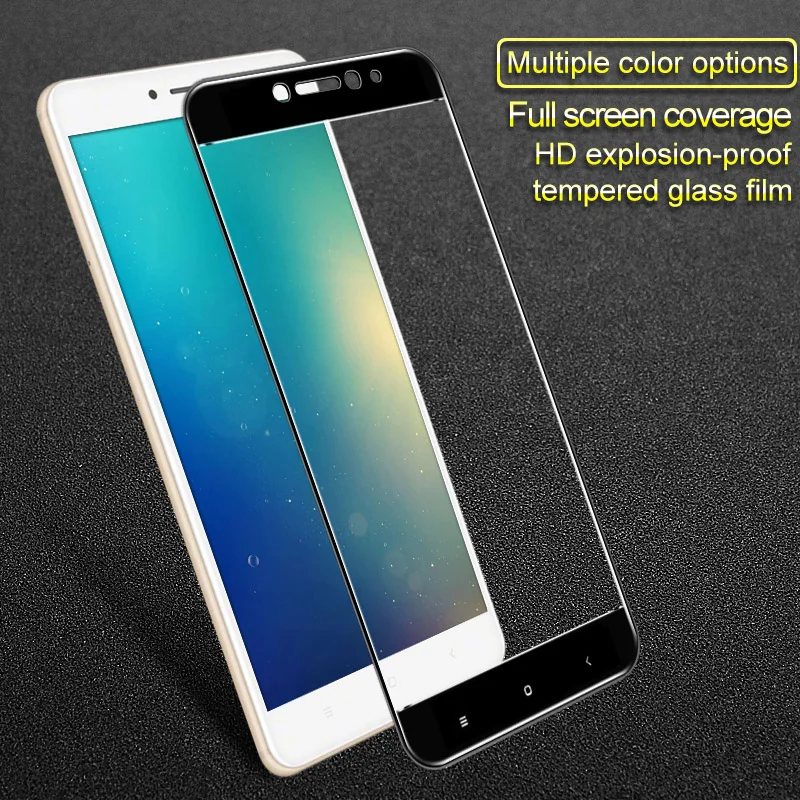 Пленка Imak из закаленного стекла для Xiaomi Mi Max 2 полное покрытие защита экрана на