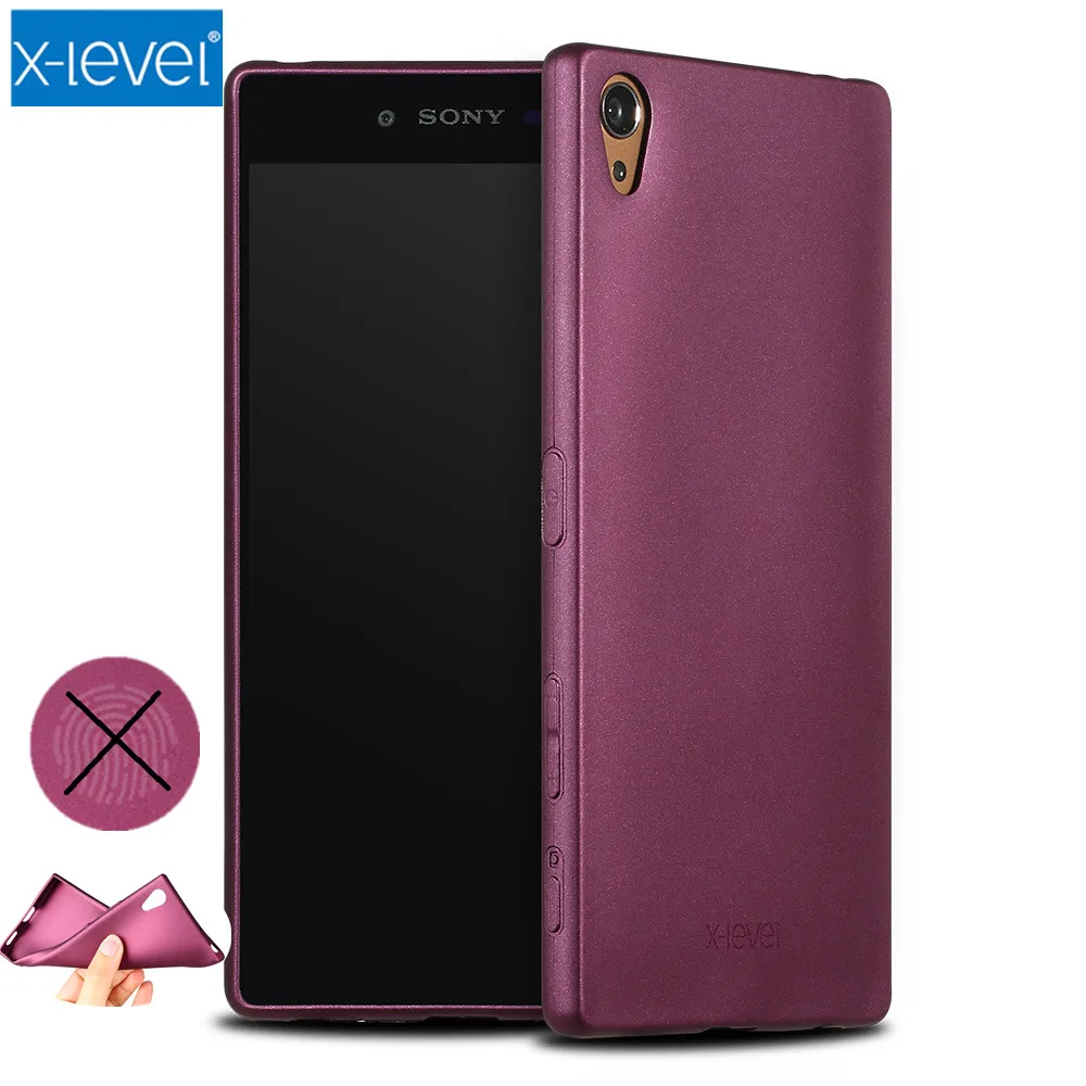X-Level Guardian Мягкий матовый ТПУ чехол для Sony Xperia Z5 Plus задняя крышка Premium + E6833 E6853 E6883