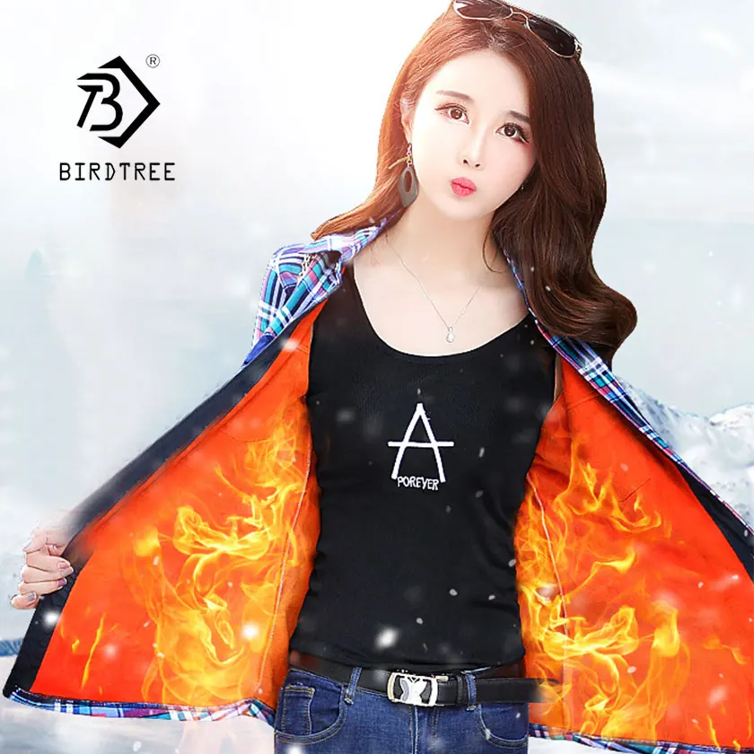 Новинка 2019 зимние женские вельветовые эластичные рубашки в клетку с длинным