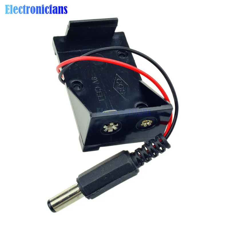 Держатель для аккумулятора 9 В провод с вилкой 5 5*2 1 мм Arduino AU New|battery 9v|wire boxwire 1mm |