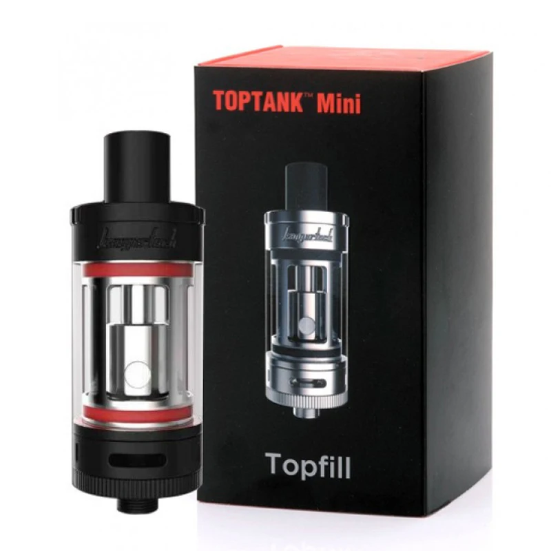 Бак-атомайзер KangerTech TOPTANK Mini 4 мл и спираль 0 15 Ом Ni-200 для вейпа Sub-ohm-белый |
