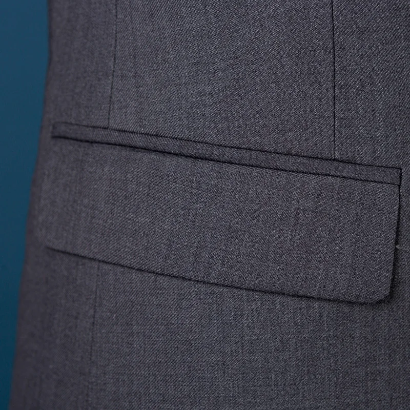 Осеннее мужское платье 3 предмета приталенный дизайнерский пиджак со штанами и