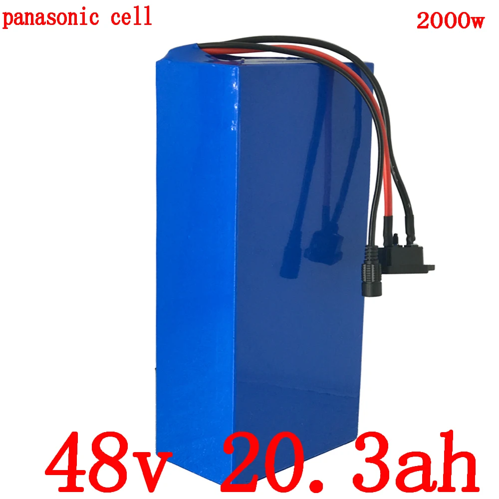 

eBike Battery 48V 1000W 1500W 2000W Electric Bike Battery Pack 48V 20AH 30AH Electric Bicycle Lithium Battery Use Panasonic Cell