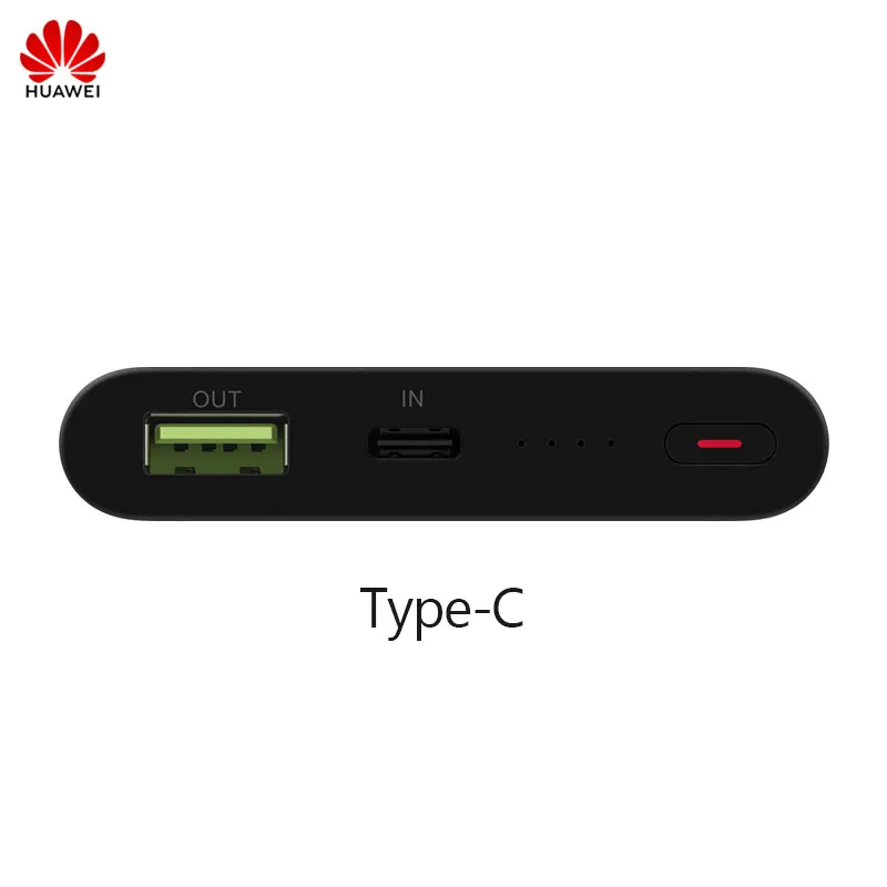 Huawei Quick Charge Мощность банк 20000 мАч 10000 Тип-C Максимальная 18 Вт 9 V/2A Портативный быстро Зарядное устройство для Honor 10 V20 Magic 2 Nova 3 4 - Цвет: 10000mAh Type-C