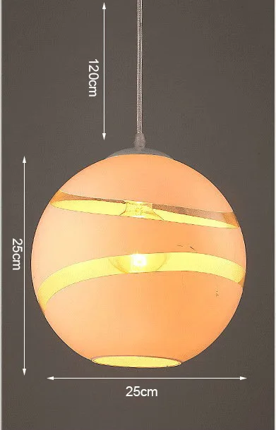 Белый Postmodern Living Room Spherical Chandelier Restaurant Cafe Glass Hanglamp Creative Nordic Children's Room Lustres Pendentes - Цвет корпуса: Белый