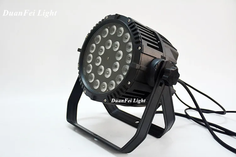 Уличный светильник 24*15 Вт 5 в 1 Rgbwa Led Par Can водонепроницаемый высокой мощности DMX Up