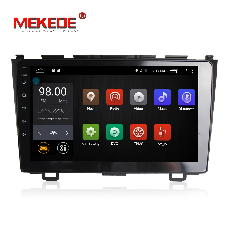 1din Android 7 1 HD 1024*600 автомобильный gps навигации головное устройство плеер радио для