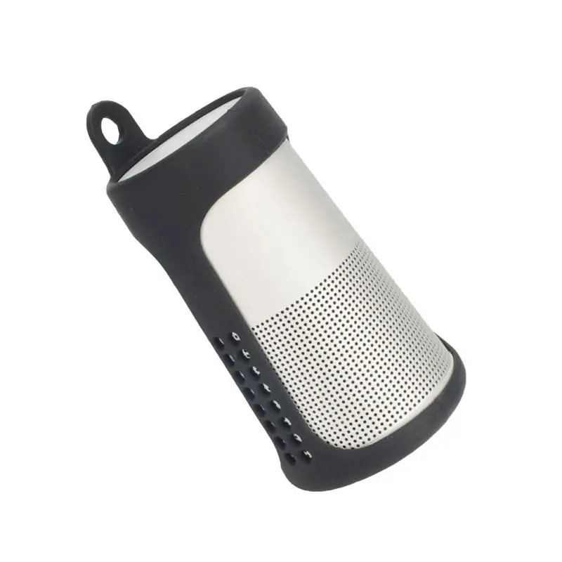 Hot TTKK Soft Silicone Case For Soundlink Revolve Bluetooth Speaker Portable Protective Anti-Slip Cover Black | Электроника