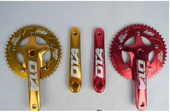 7075 48T набор кривошипов fixie для велосипеда Односкоростной дорожного и
