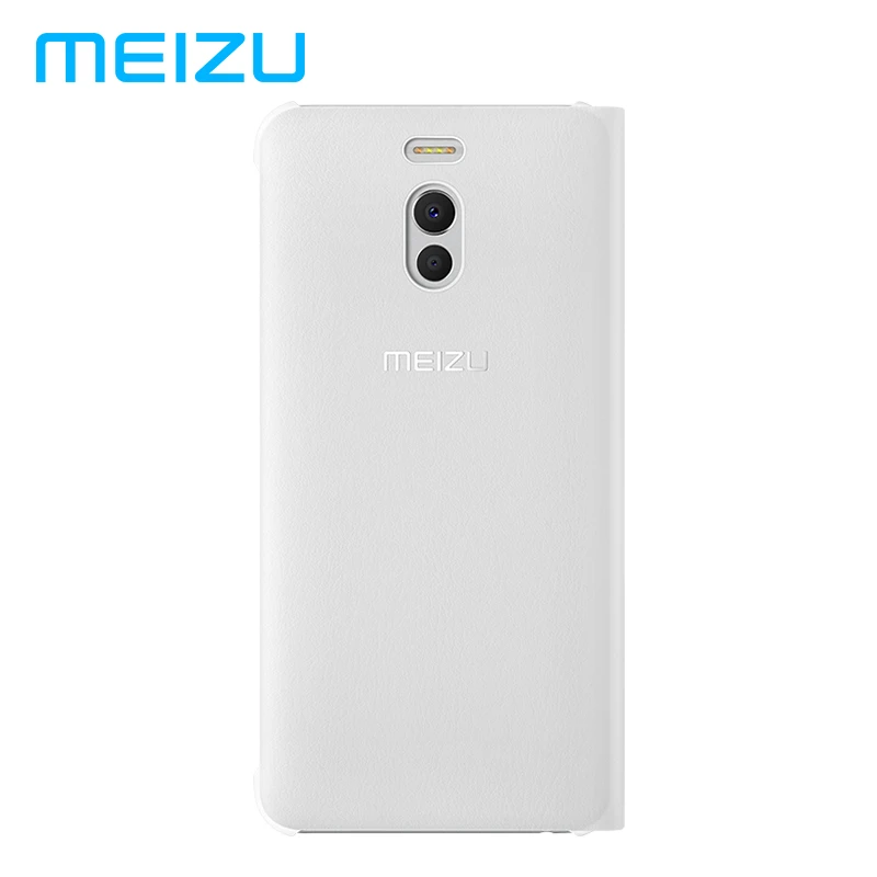 Original Meizu PU Leather Phone Flip Cases Cell Case Protective Cove Fitted Smart Fashion White For M6 Note | Мобильные телефоны и
