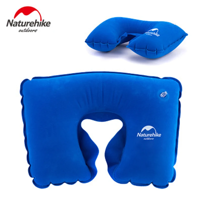 

Naturehike Portable Outdoor Travel Inflatable Air Cushion Pillow New Popular Plane Train trip U-shaped neck pillows