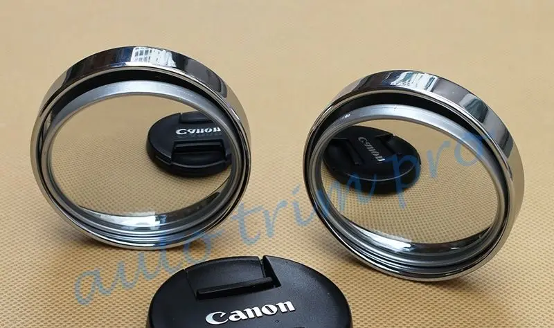 Пара автомобильных круглых регулируемых зеркал заднего вида универсальные