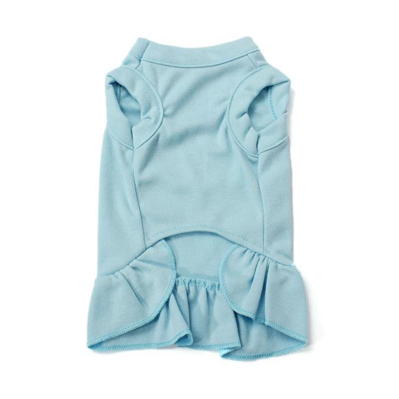 Летние для домашних животных собак одежда юбка маленьких платья Кошки Одежда