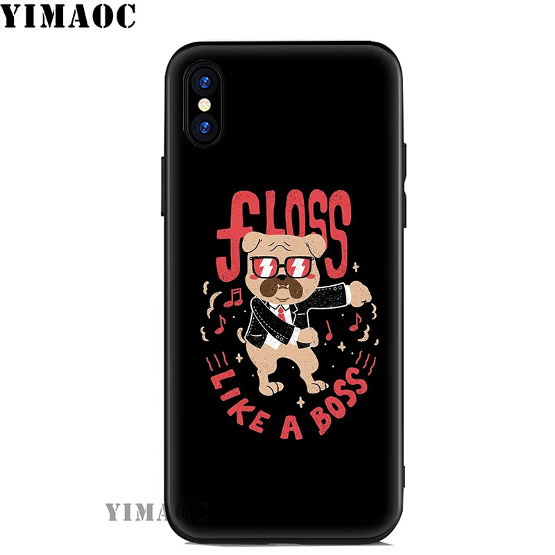 YIMAOC собака кошка овца животное привлекательный мягкий силиконовый чехол для iPhone
