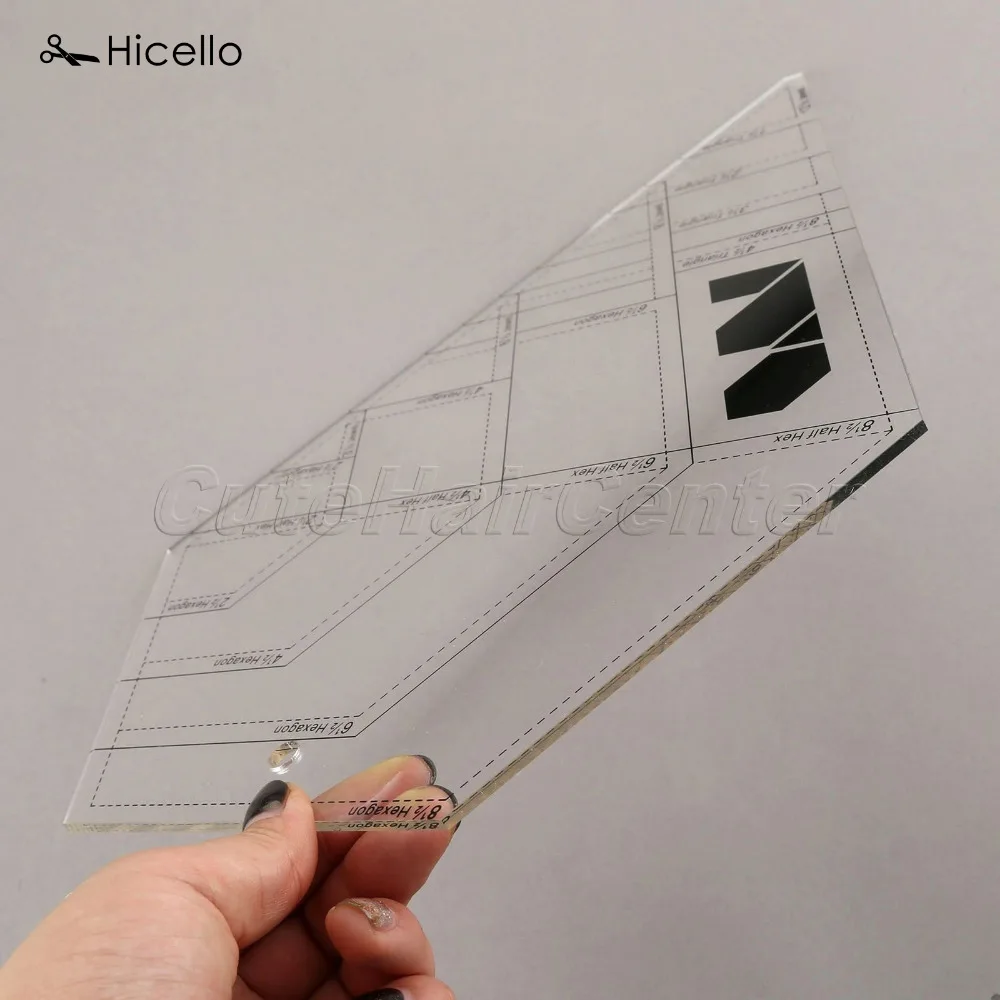 Hicello 1 шт. линейка DIY портной инструменты прозрачные Швейные аксессуары ткань
