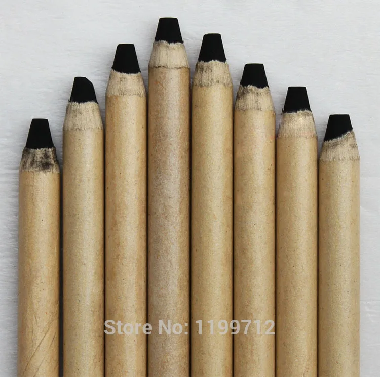 12 штук кор. Defuline уголь карандаши мягкий средний жесткий эскиз 11A|charcoal bamboo|charcoal