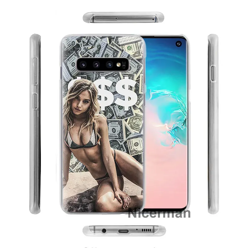 Чехлы для телефонов Like A Boss Sexy Ass Girl dollar для Samsung Galaxy S10e S10 Plus S8 S9 Plus S6 S7 Edge A40 A50 A70 M20 чехол