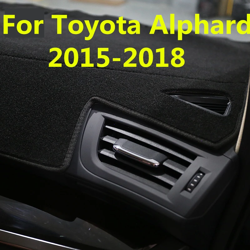 Для Toyota Alphard 2015 2018 крышка приборной панели коврик солнцезащитный Коврик доски