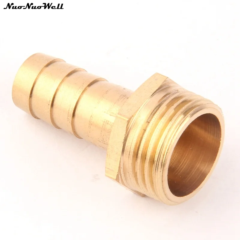 

Чистая латунь G 1/2 ''наружная резьба к колючей 12 мм прямой соединитель воды/воздушного шланга соединительные фитинги для орошения сада метал...