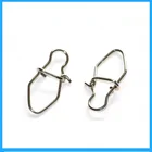 Защелкивающийся Соединитель с ромбом 30-50, шт.пакет, 000 #-3 #, новый вертлюг с крючком, предохранительные штифты, аксессуары, рыболовные снасти