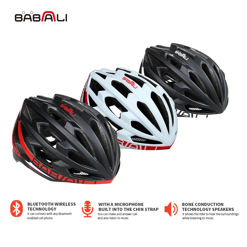 Умный велосипедный шлем BABAALI Bluetooth с поддержкой для взрослых|road bike helmet|bike helmetdesign