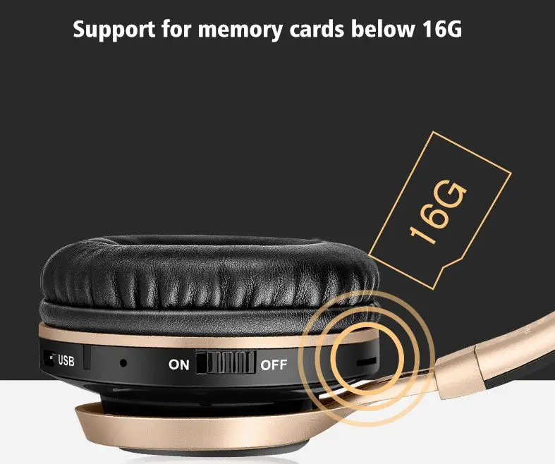 Наушники Sound Intone BT-08, Bluetooth, с микрофоном, поддержка TF карты, FM радио, беспроводные наушники, Бас-гарнитура для мобильного телефона, ПК, ТВ, MP3