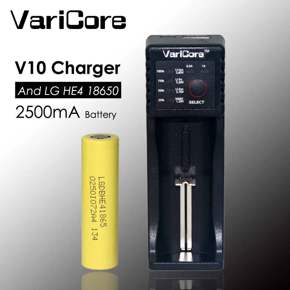 1 шт. .. Новый оригинальный HE4 18650 литиевая батарея 3 7 V 2500 mAh перезаряжаемые батареи +