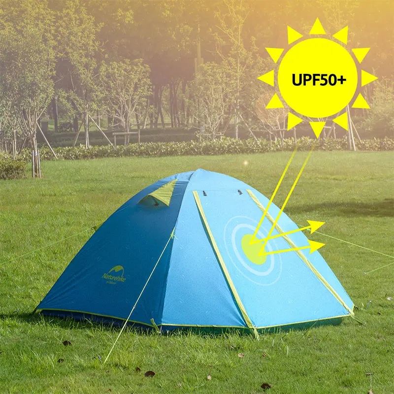 NatureHike P серии классика палатка 210 т ткань для 4 человек NH15Z003 P|tent naturehike|tent tentnaturehike
