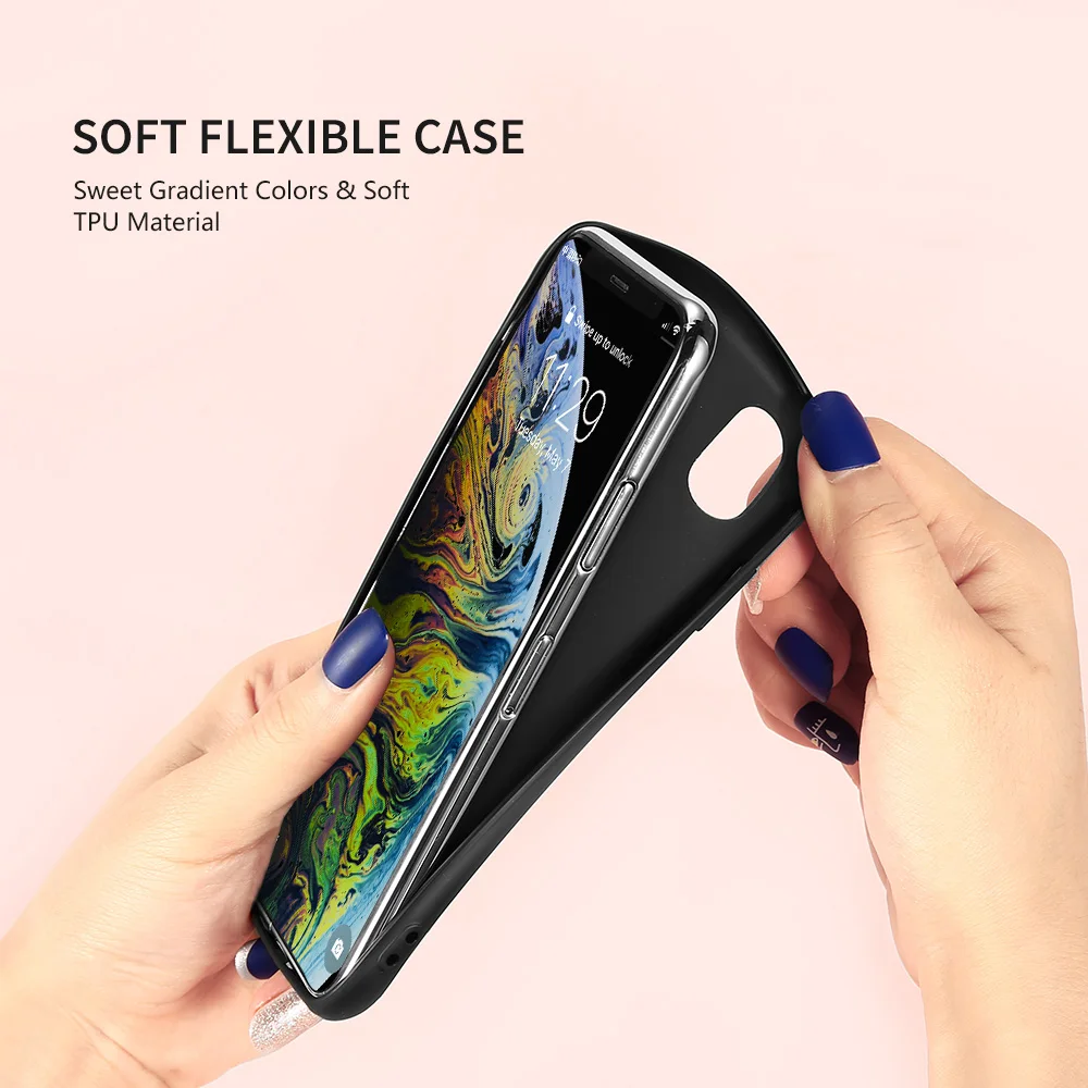 Чехол KISSCASE с тиснением для IPhone X XR XS XSMAX 7 8 6S мягкий TPU чехол iPhone Plus 6 MAX |