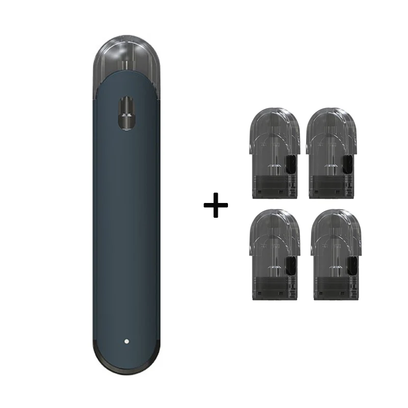 Стартовый набор Eleaf Elven Pod, аккумулятор 360 мАч с картриджем 1,6 мл, катушка Ом, электронная сигарета, испаритель - Цвет: Blue and 4 Pods