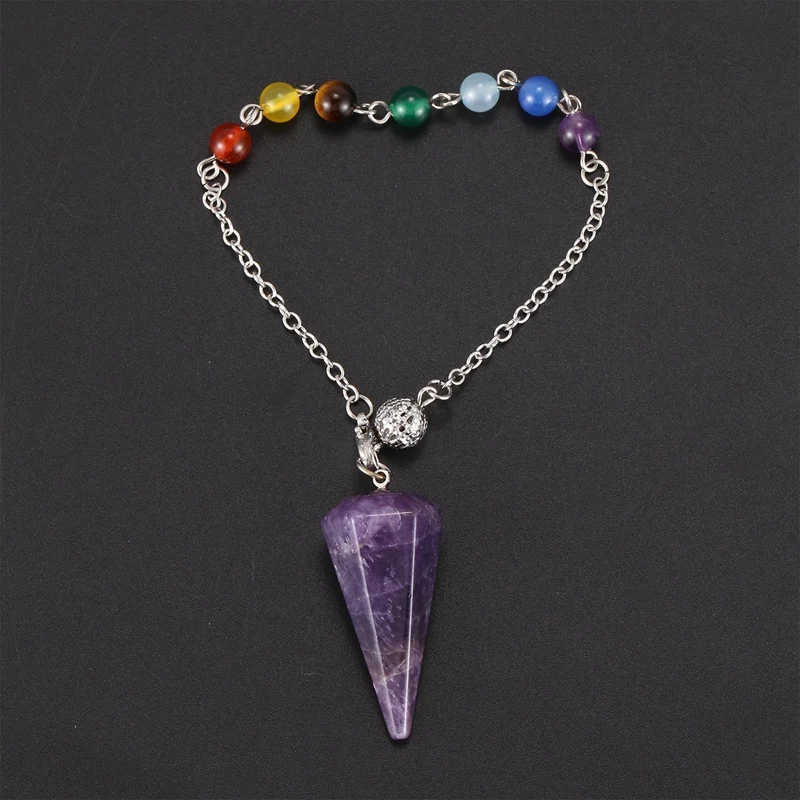 Аура лечение Кристалл исследование точка кулон гадание метафизика дух чакра