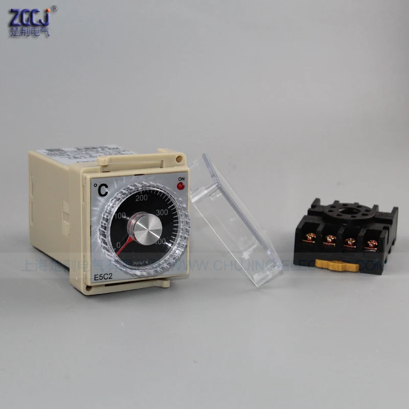 Контроллер температуры рельсового типа 0 200 °C 400 °C|temperature controller|temperature meterthermocouple type