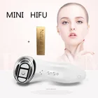 Мини Hifu биполярное RF Устройство для красоты лица, шеи, подтяжки кожи, удаления морщин вокруг глаз, светодиодная радиочастотная машина для красоты