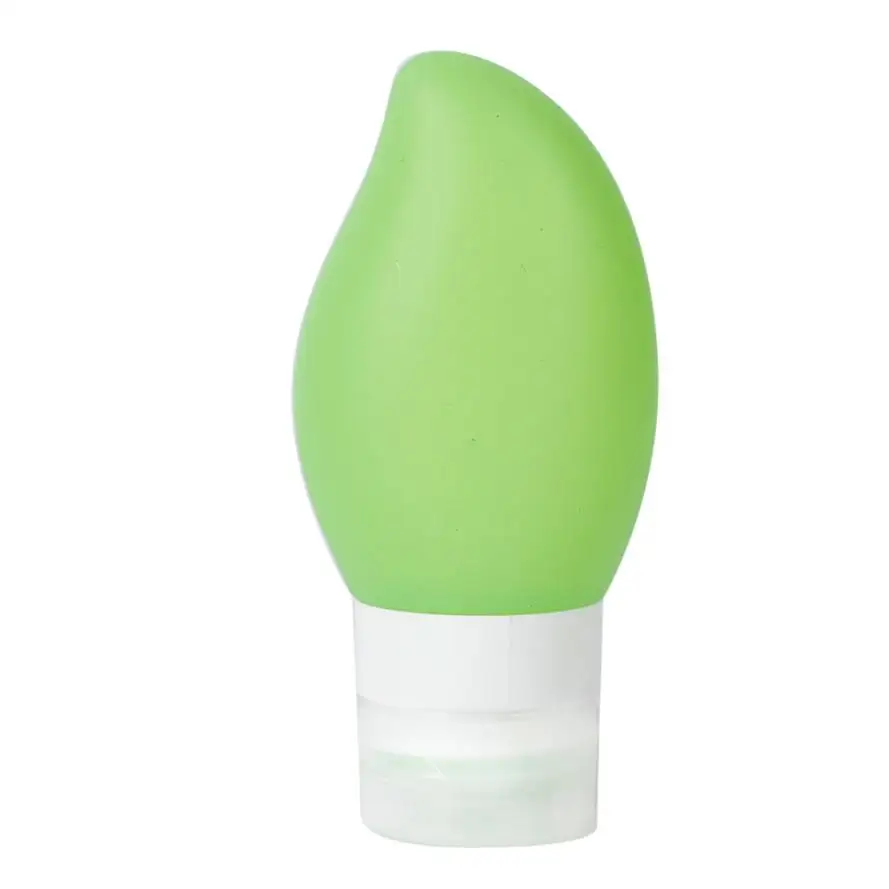 Travel Bottle C 1 шт. одноцветное силиконовые путешествия бутылку Герметичным Силиконовым Путешествия многоразового бутылки Наборы манго Форма путешествия бутылку 2u1214 - Цвет: Travel Bottle C