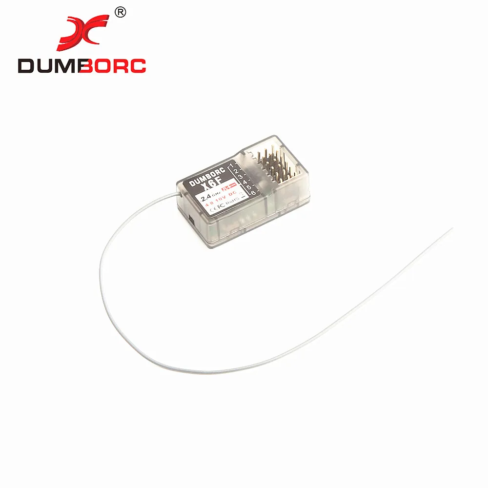 DumboRC X6 2 4G 6CH передатчик с приемником X6FG для JJRC Q65 MN 90 Rc автомобилей Лодка Танк