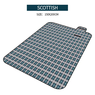 The Scottish BSWolf складываемый коврик для пикника Wateproof пляжный Кемпинг под открытым небом коврик для пикника одеяло для улицы чехол водонепроницаемый туристический коврик - Цвет: The Scottish