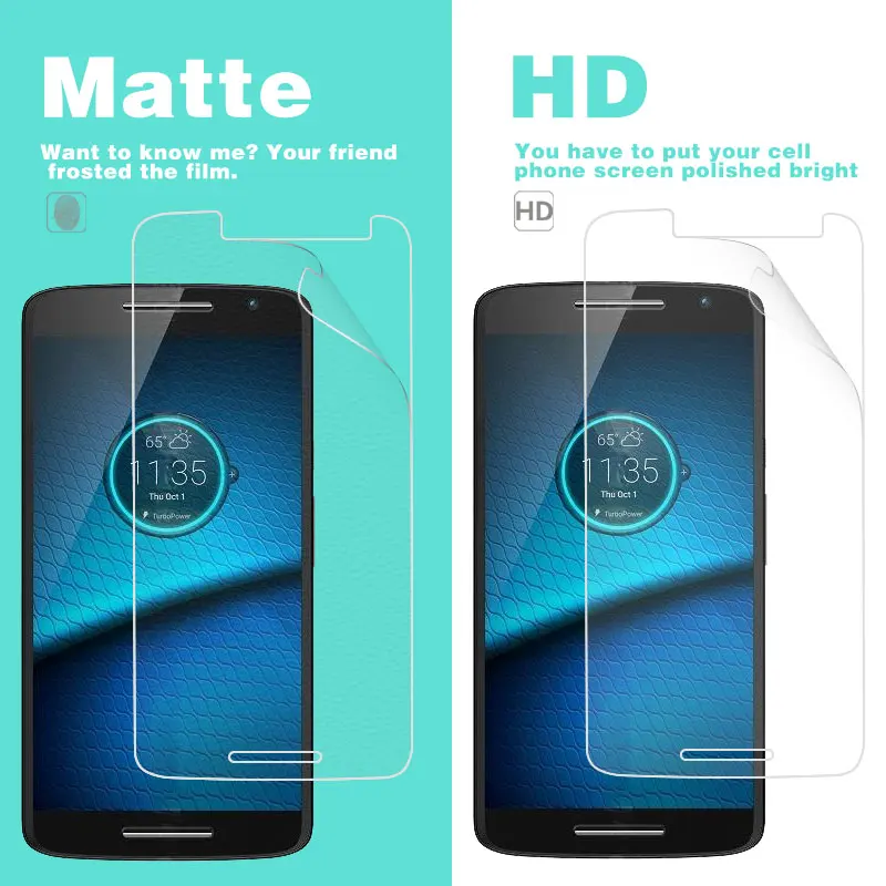 Передняя ЖК-дисплей HD прозрачный глянцевый пленка для Moto Droid Maxx 2 5 В XT1565