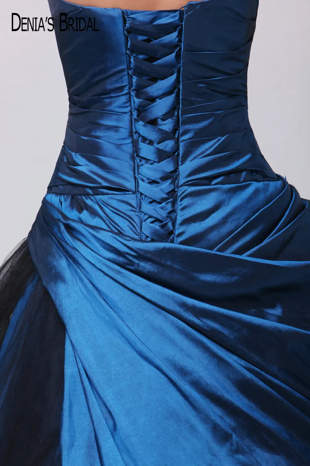 Реальное изображение Пышное Бальное Платье вечерние платья милая шея с рюшами