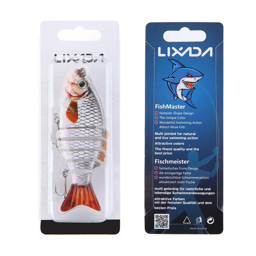 Lixada 10 см 21 г Isca искусственная Рыболовная Приманка Crankbait жесткая рыболовная